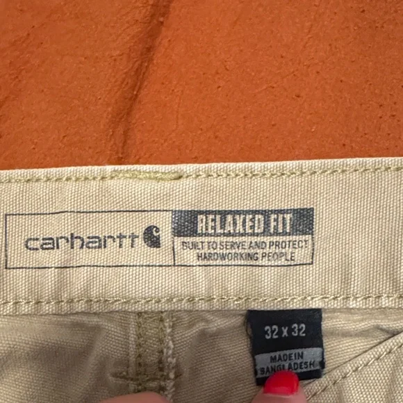 Carhartt Khaki Relaxed Fit Pants - Picture 2 of 8